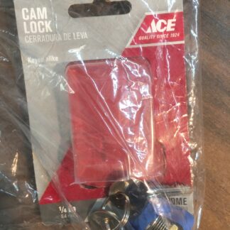 1/2 in. cam lock with 2 keys from Ace Hardware